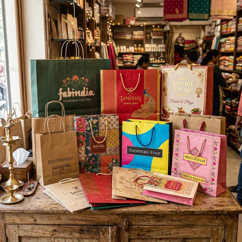 Custom Paper Shopping Bags